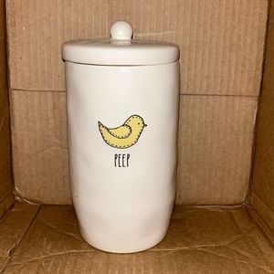 Rae Dunn “PEEP “ Canister
